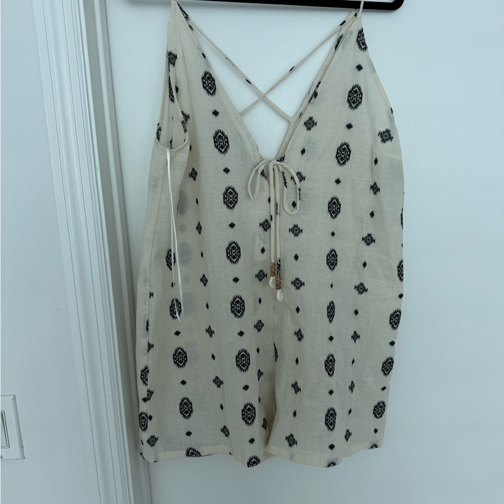 Zara Linen Romper
